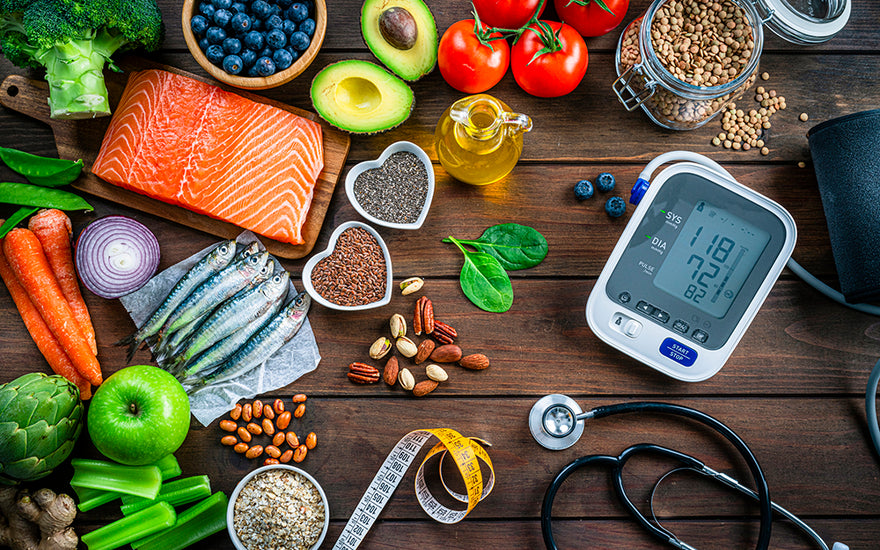 Various Foods and Supplements to help Blood Pressure