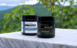 Double Strength Imbued and Embody CBD Salves