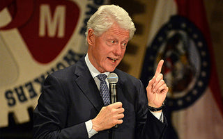 President Bill Clinton Speaking at an Event