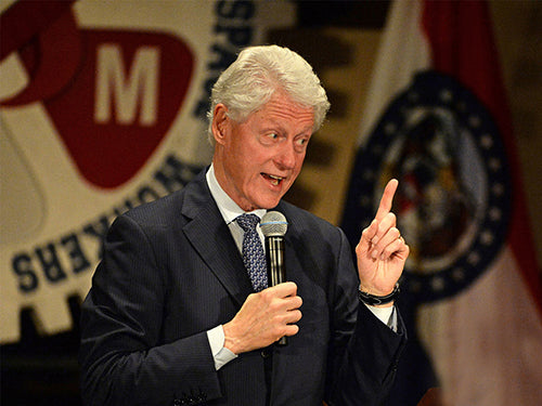 President Bill Clinton Speaking at an Event