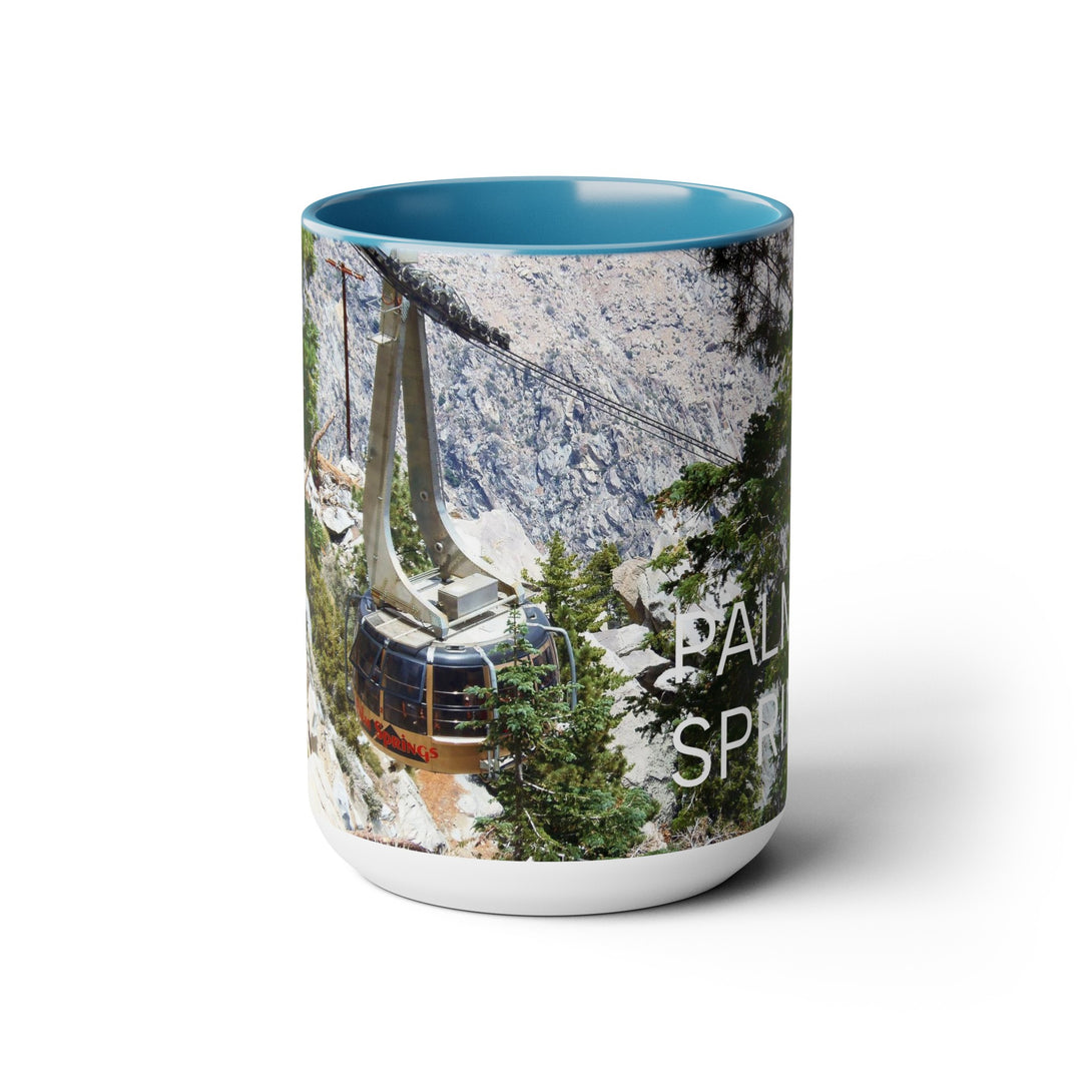 Palm Springs Tram on Mount Jacinto Mug on White