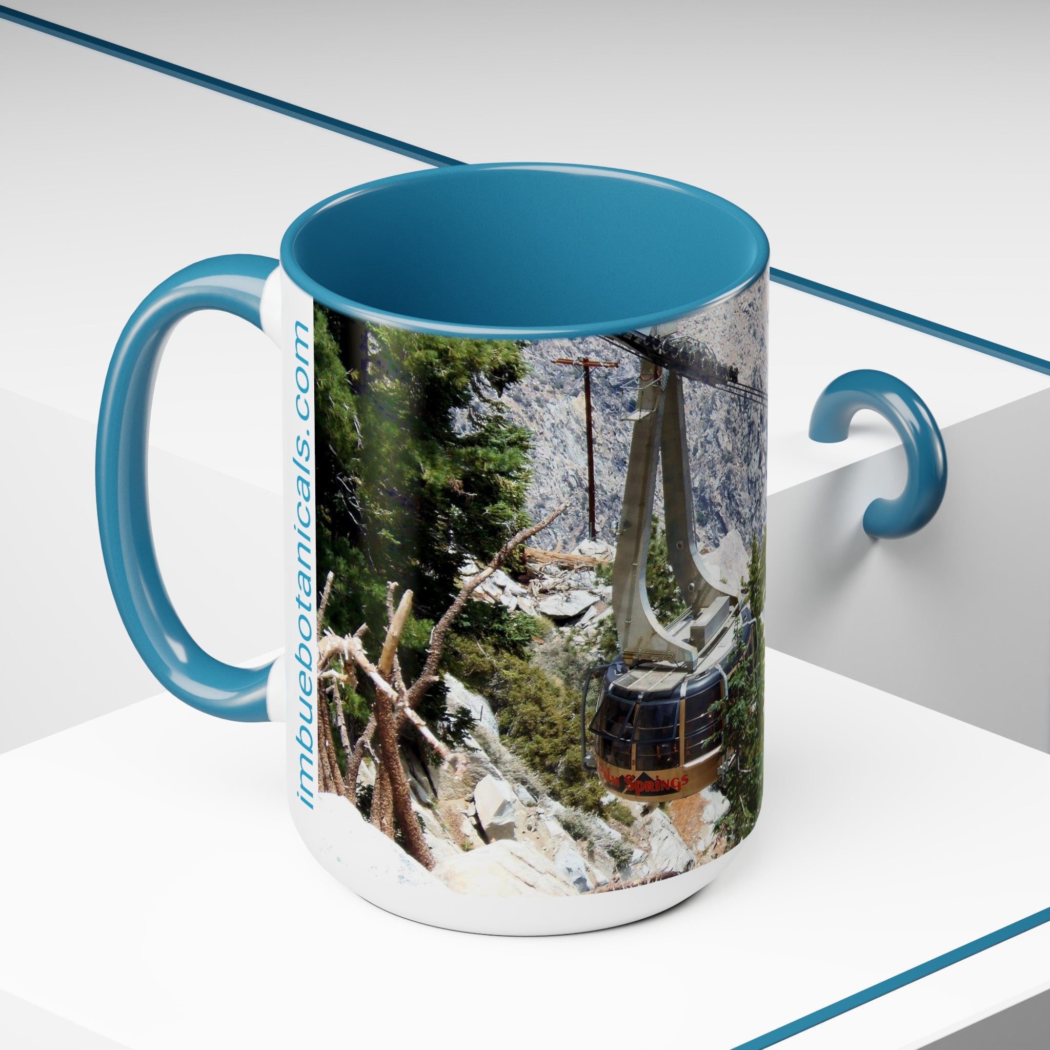 Palm Springs Tram on Mount Jacinto Mug on Counter