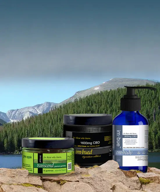 Premium CBD oil products from Colorado hemp