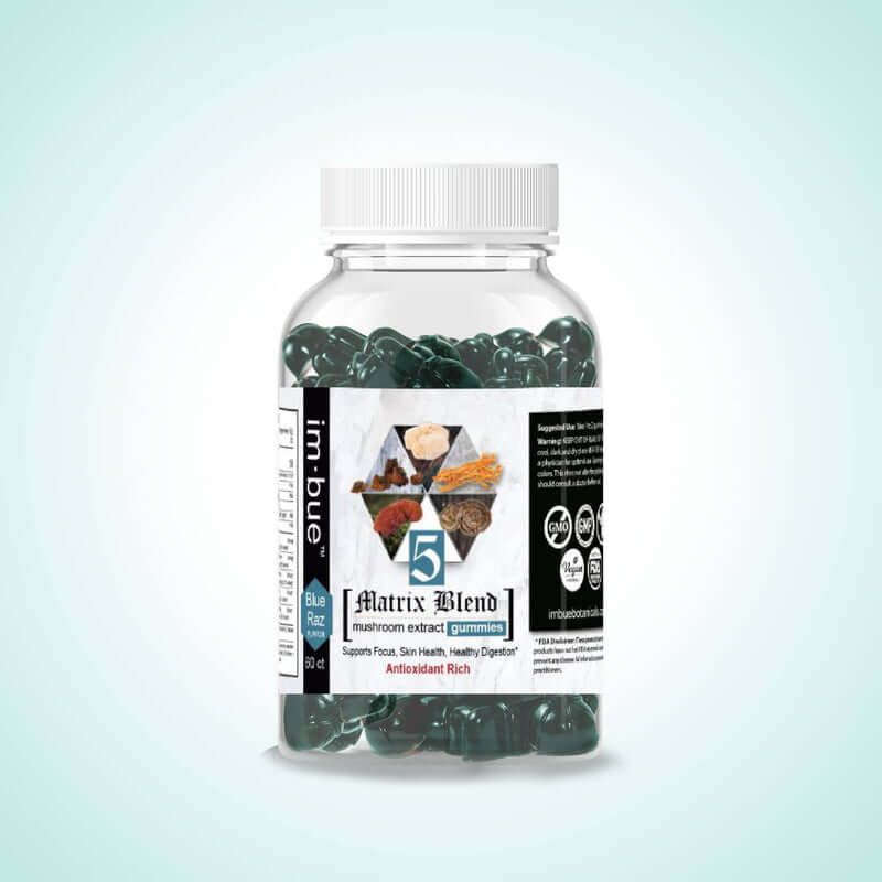 Imbue 5 Strain Matrix Blend Mushroom Gummies – Imbue Botanicals